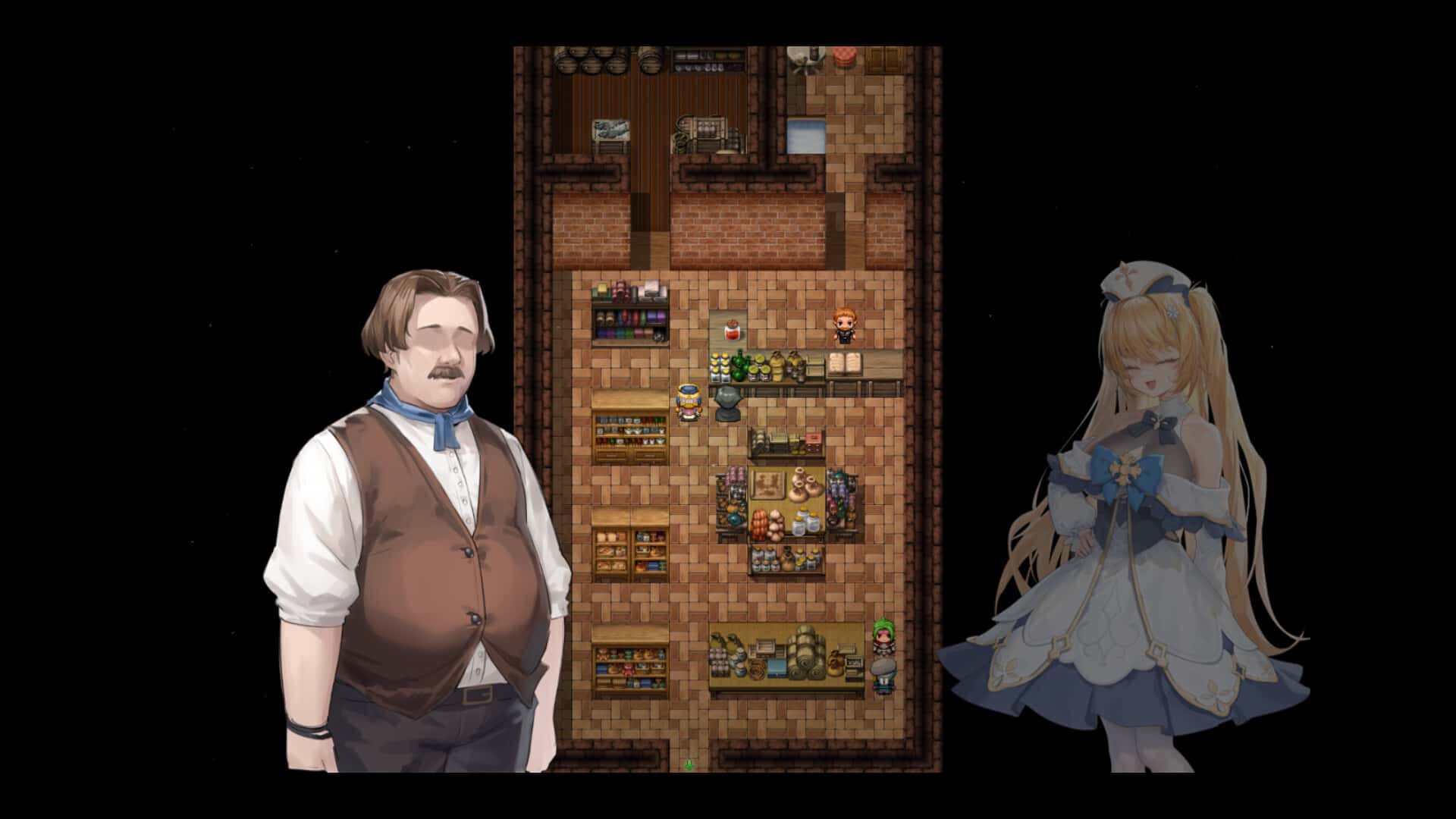 影色渐染~阿斯林顿的妹神官全息投影